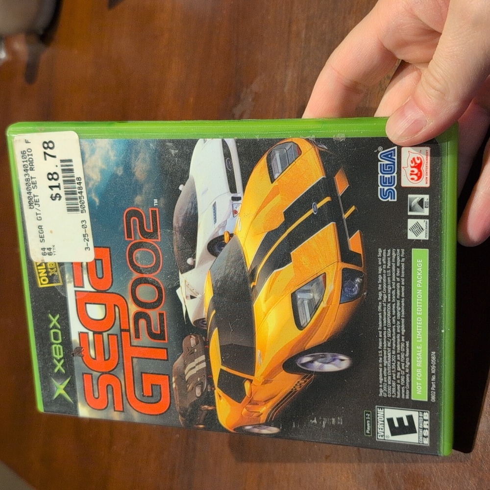 Sega Gt 2002/ Jet Set Radio Future (Microsoft Xbox